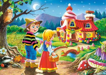 CASTOR 54 MINI Jaś i Małgosia A-08521-B [PUZZLE]