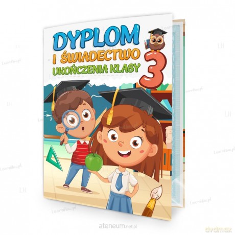 Teczka dyplom ukończenie klasy 3 - Dzieci (5 szt)