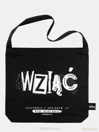 Torba bawełniana czarna Wziąć