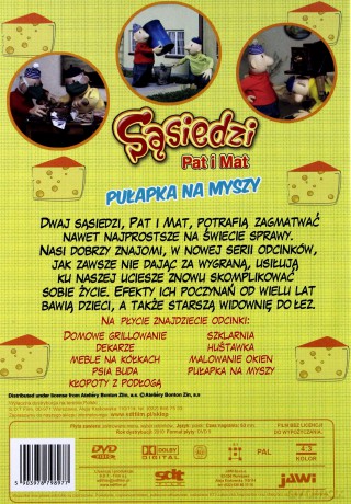 Sąsiedzi Pat i Mat: Pułapka na myszy [DVD]