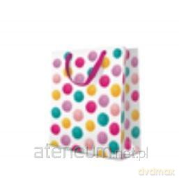 Torba prezentowa Colorful Pompoms M