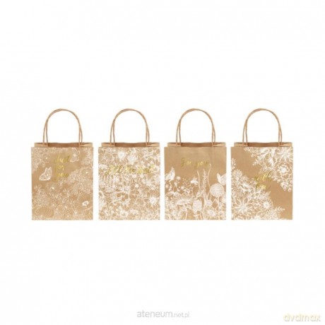 Torba prezentowa kwiaty mix