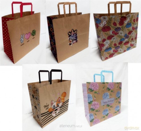 Torebka kolor KRAFT 320x300x150