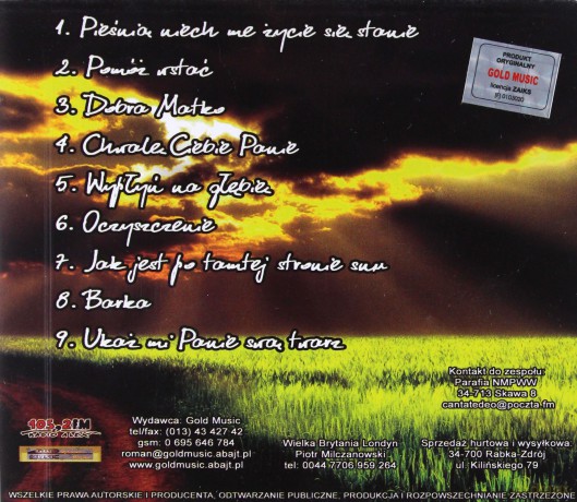 Cantate Deo: Bo wielkiś Ty [CD]