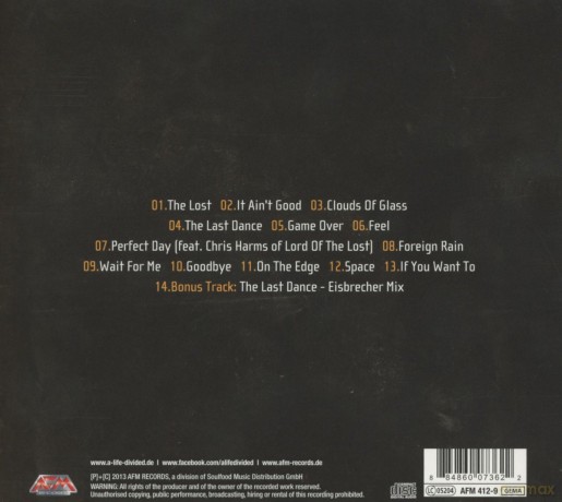 A Life Divided: The Great Escape (digipack) [CD]