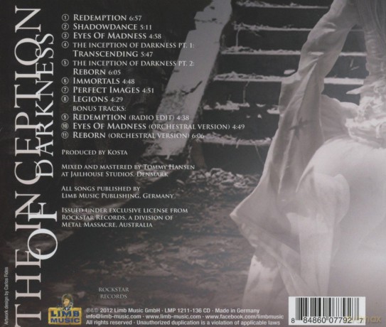 Eyefear: The Inception Of Darkness [CD]