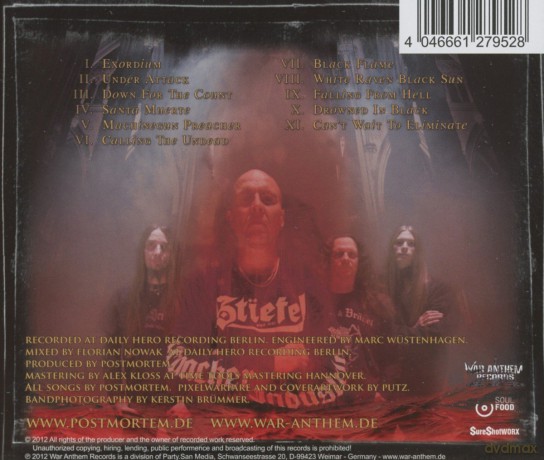 Postmortem: Bloodground Messiah [CD]