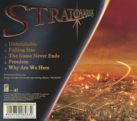 Stratovarius: Unbreakable (digipack) [CD]