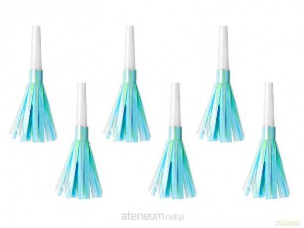 Trąbki błękitne 6 szt