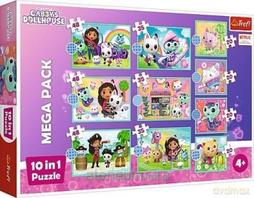TREFL 10w1 - W świecie Gabi [PUZZLE]
