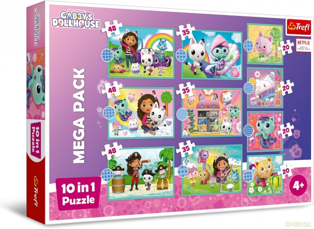 TREFL 10w1 - W świecie Gabi [PUZZLE]