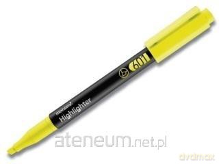 Zakreślacz cienki Highlighter żółty (12 szt)