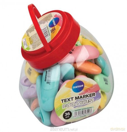 Zakreślacz mini Pastel (36 szt)