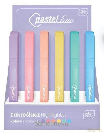 Zakreślacz pastelowy Pastel Line (24 szt)
