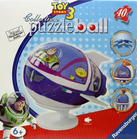 RAVENSBURGER 40 Toy Story Statek Kosmiczny Puzzle Kuliste 114450 [PUZZLE]