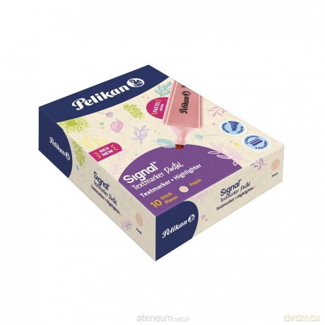 Zakreślacz Signal Pastel brzoskwiniowy (10 szt)