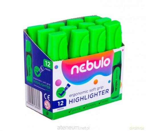 Zakreślacz zielony (12 szt)