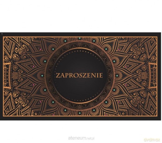 Zaproszenia Style nr 06 (opakowanie 10 szt)