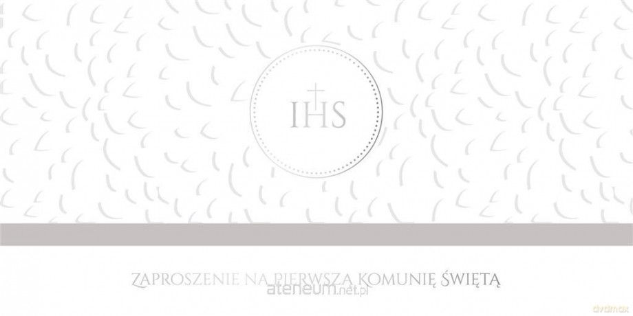 Zaproszenie Komunia (10 szt)