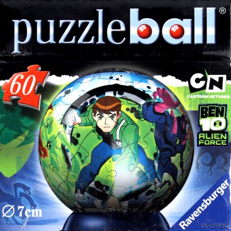 RAVENSBURGER 60 Ben10 Alien Force Puzzle Kuliste (09701) [PUZZLE]