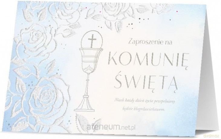 Zaproszenie Komunia (5 szt)