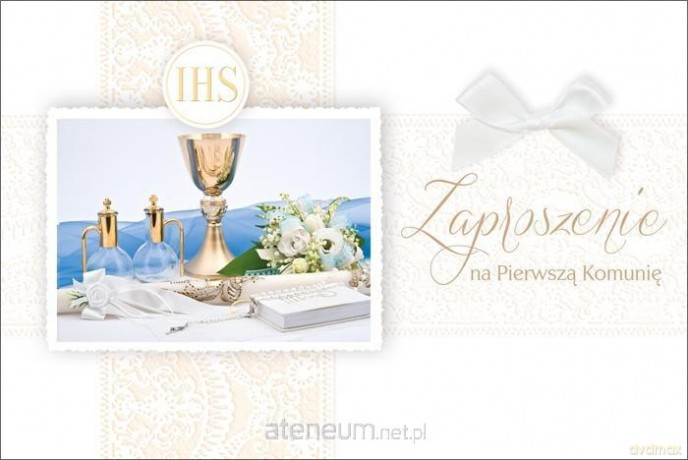 Zaproszenie Komunia Z. C6-601 (10 szt.)