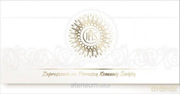 Zaproszenie Komunia ZK01 (10 szt.)