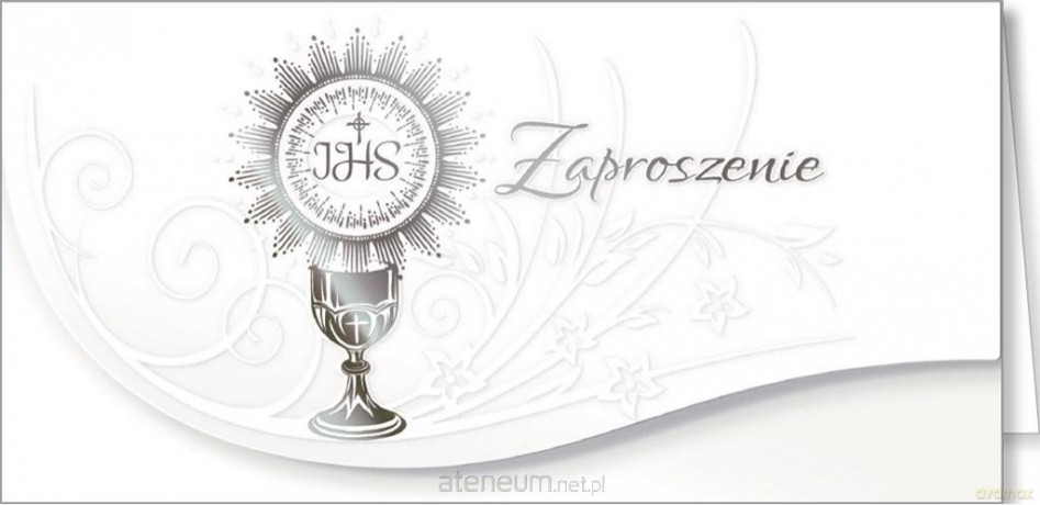 Zaproszenie Komunia ZK07 (10 szt.)
