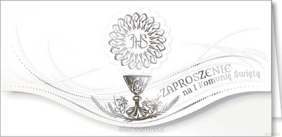 Zaproszenie Komunia ZK08 (10 szt.)