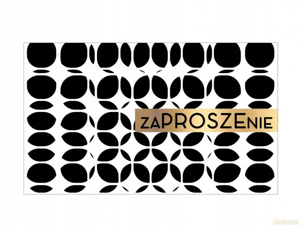 Zaproszenie PMZ-054 Uniwersalne (5 szt.)