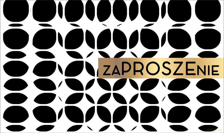 Zaproszenie PMZ-054 Uniwersalne (5 szt.)