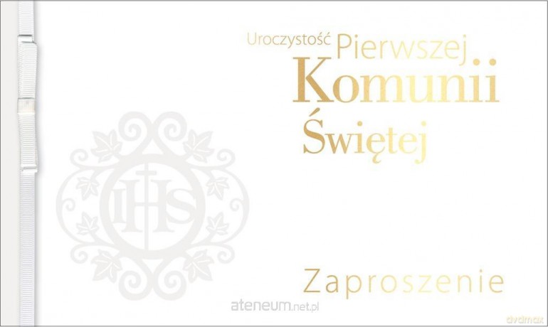 Zaproszenie PMZ-061 Komunia (5 szt.)