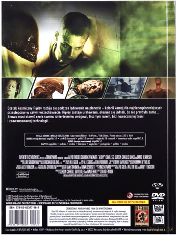 Obcy 3 (booklet) [DVD]