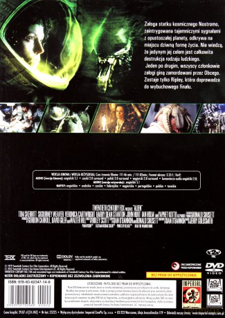 Obcy. 8 pasażer Nostromo (booklet) [DVD]