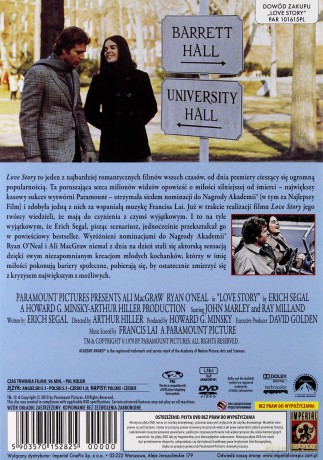 Love Story (polski lektor) [DVD]