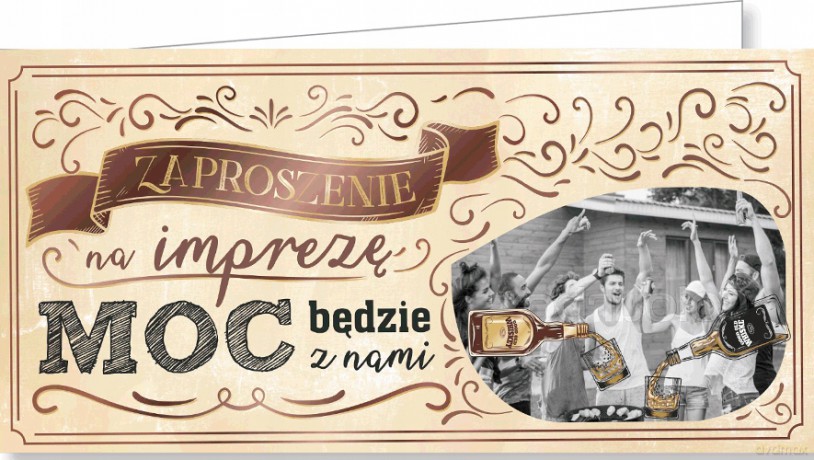 Zaproszenie Urodziny Z60 (10 szt.)