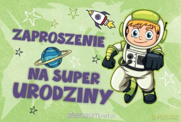 Zaproszenie Urodziny ZA-90 (10 szt.)