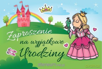 Zaproszenie Urodziny ZA-91 (10 szt.)