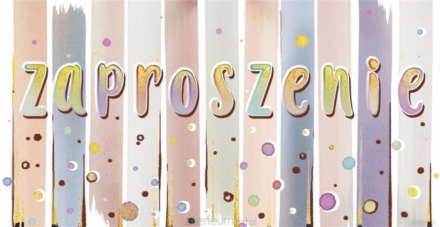 Zaproszenie Z15 (10 szt.)