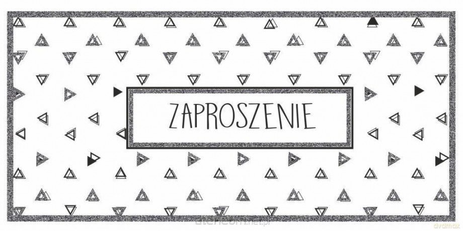 Zaproszenie Z55 (10 szt.)