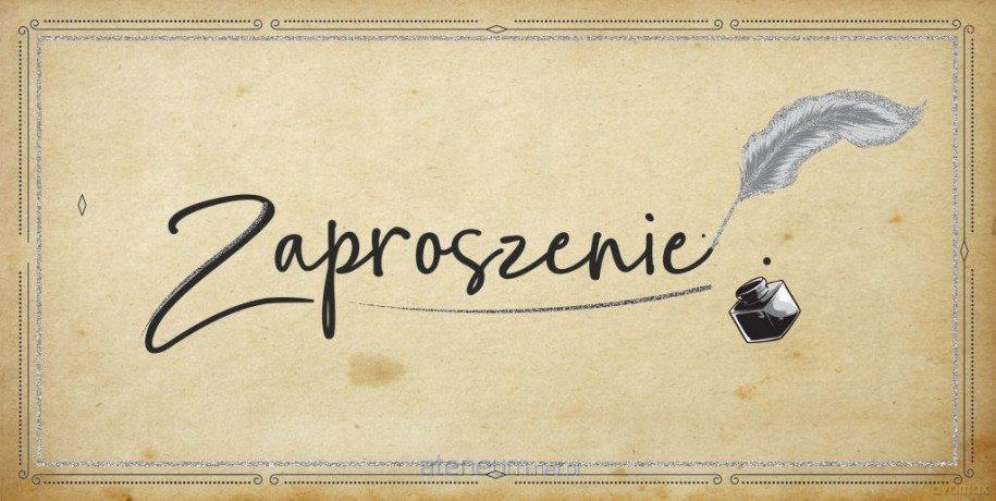 Zaproszenie Z56 (10 szt.)