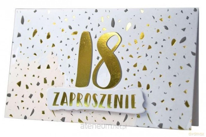 Zaproszenie ZP-011 Urodziny 18 (5 szt.)