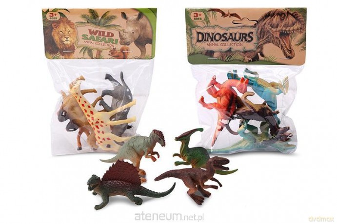 Zestaw figurek - Safari/Dinozaury [FIGURKA]