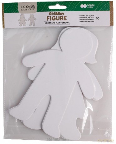 Zestaw kształtów kartonowych Figure 10 szt