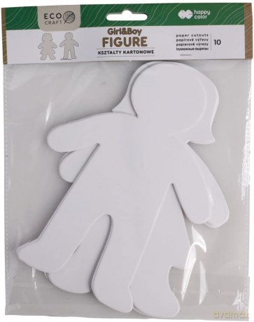 Zestaw kształtów kartonowych Figure 10 szt