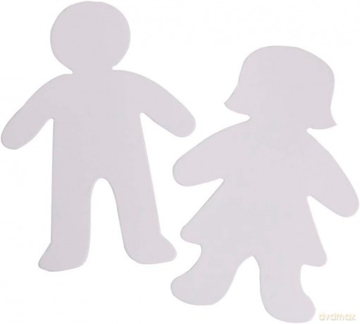 Zestaw kształtów kartonowych Figure 10 szt