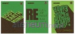 Zeszyt A4/60K linia Green Typo Green (5 szt)
