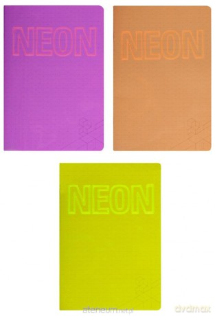 Zeszyt A5/42K kratka Neon (10 szt)