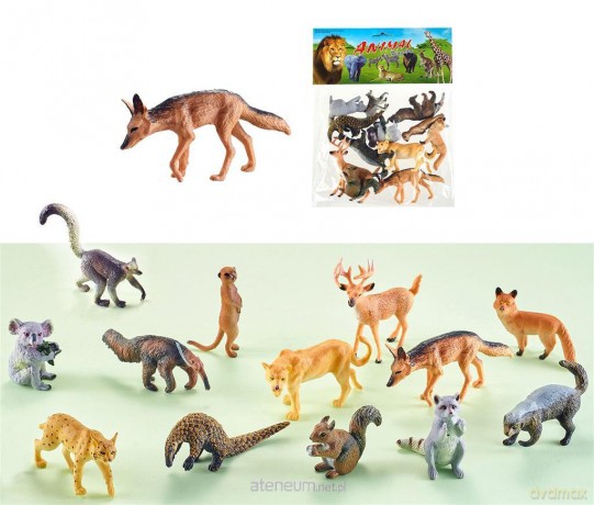 Zwierzęta ZOO 13 szt [FIGURKA]