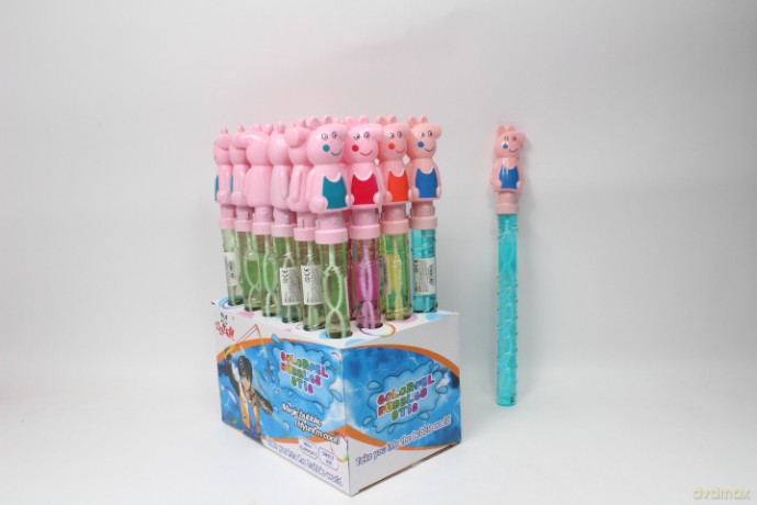 Bańki pałka świnka 38cm 24/op BBAŃ0489 20489
